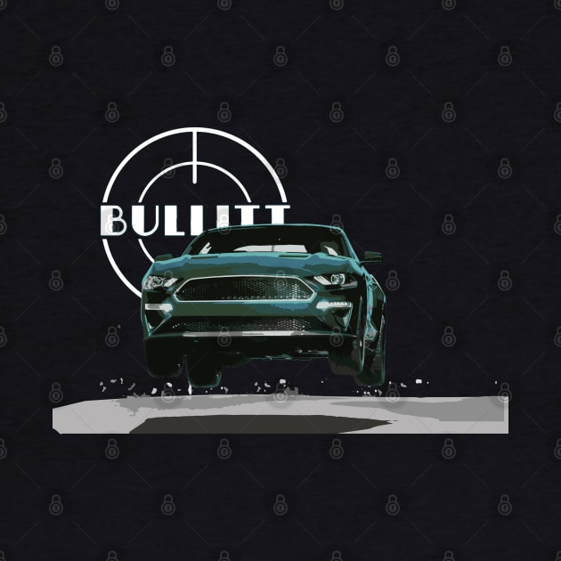 bullitt Mustang GT 5.0L V8 Classic steve mcqueen Muscle Car jump san francisco by cowtown_cowboy